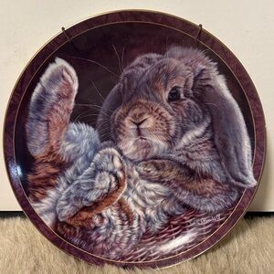 Limited edition Decorative Rabbit Plate